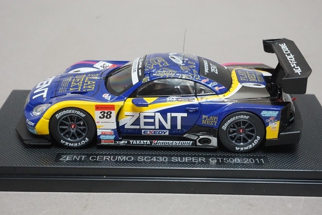 エブロ 1/43 ゼント セルモ SC430 2011 #38 完成品（EBBRO 1⁄43
