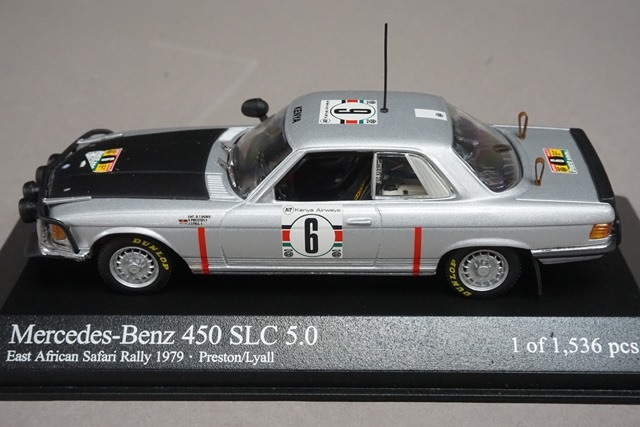 1/43 ミニチャンプス 430793906 メルセデス 450 SLC 5.0