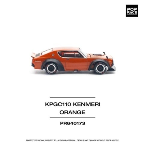 新品 PR640173 POP RACE 1/64 日産 スカイライン ケンメリ