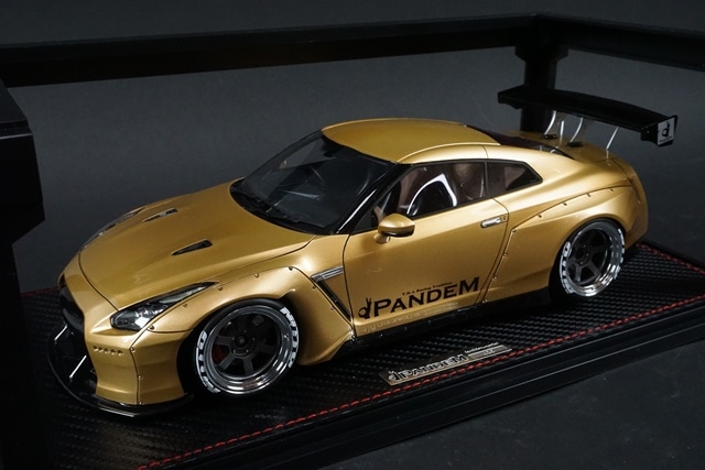 1/18 イグニッションモデル IG1004 PANDEM R35 GT-R ゴールド, Boost
