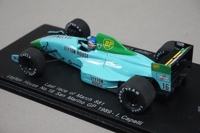 スパークミニカー1/43 March 881 サンマリノGP 1989 スパークミニカー1/43 March 881 サンマリノGP 1989
