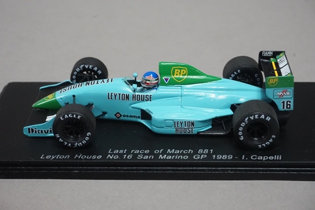 スパークミニカー1/43 March 881 サンマリノGP 1989 スパークミニカー1/43 March 881 サンマリノGP 1989