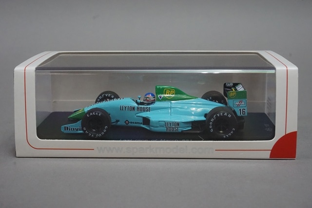 スパークミニカー1/43 March 881 サンマリノGP 1989 1/43 スパーク ROMU054 ロム特注 レイトンハウス マーチ 881