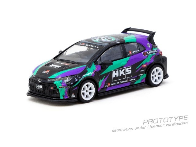 新品 T64G-066-HKS Tarmac Works 1/64 トヨタ HKS Toyota GR Corolla