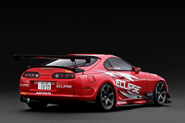 ͽ�� IG3883 �����˥å�����ǥ� 1/18 �ȥ西 Toyota Supra RZ (JZA80) ORIDO-STREET Ver.2 Red 