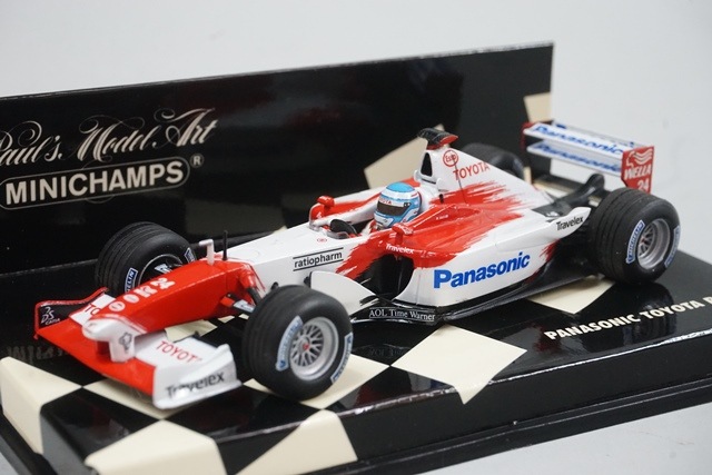 ミニチャンプ 1/43 F1 パナソニック トヨタ レーシング 4台セット 1/43 ミニチャンプス 400020024 パナソニック トヨタ レーシング TF102