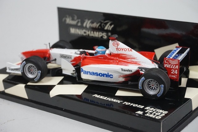 1/43 ミニチャンプス 400020024 パナソニック トヨタ レーシング TF102