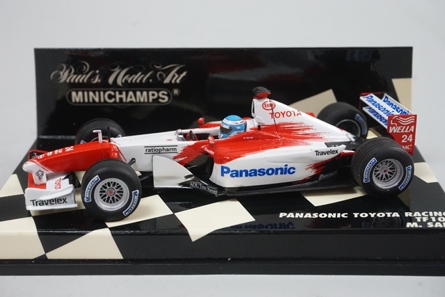 1/43 ミニチャンプス 400020024 パナソニック トヨタ レーシング TF102