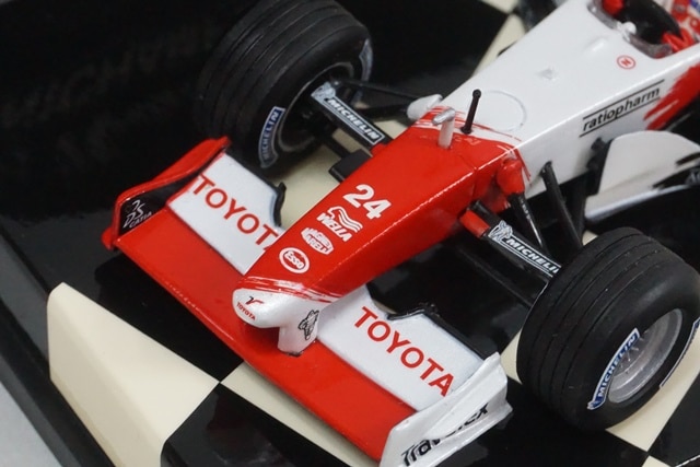 1/43 ミニチャンプス 400020024 パナソニック トヨタ レーシング TF102