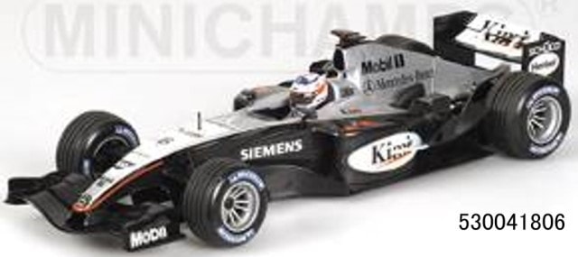 ミニチャンプス　マクラーレンメルセデスMP4-20　キミ・ライコネン　箱無し ミニチャンプス マクラーレンメルセデスMP4-20 キミ・ライコネン