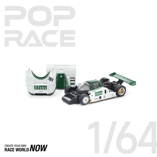 予約 PR640386 POP RACE 1/64 マツダ MAZDA 787B JSPC 1991 ＃201