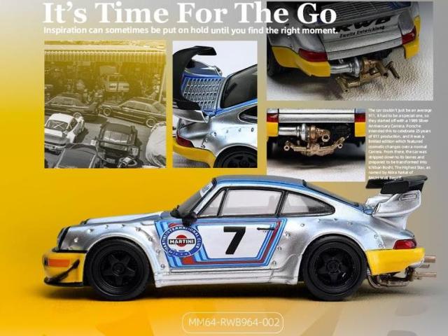 新品 ModelModel 1/64 RWB 964 Ichiban Boshi #7 ※ブリスター仕様, Boost Gear ミニカー通販