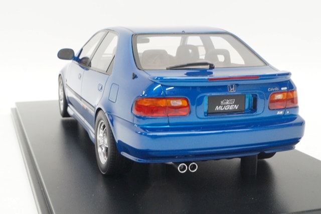 新品17C01-16 onemodel 1/18 ホンダ Civic EG9 無限 Captiva Blue