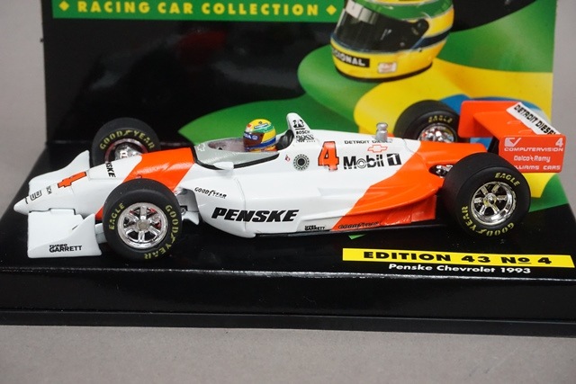 1/43 ペンスキー ATS-Penske PC4 #34 6th Long Beach GP 1977 J.P.Jarier  Penske PC4 Cosworth F1 ATS Racing Mampe Halb und Halb German GP 1977 Hans  Heyer