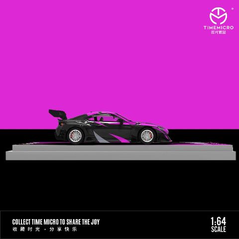 ���� TM642316 TimeMicro 1/64 �ȥ西 Toyota 86 Black Purple