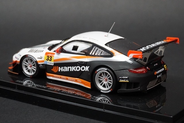 1/43 エブロ 44935 ハンコック ポルシェ スーパーGT300 2013#33