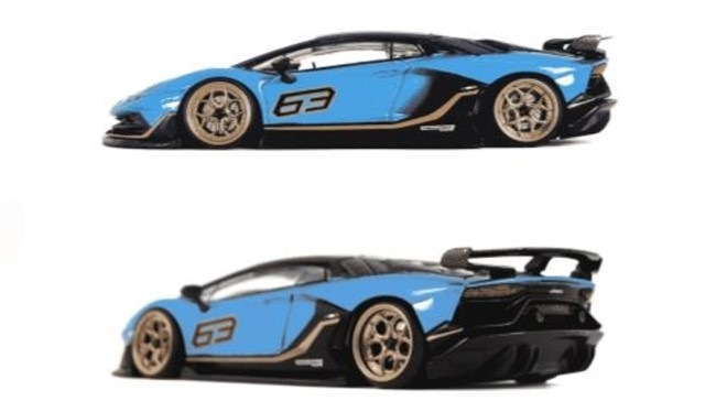 ���� DBW056A D-MODEL 1/64 ���ܥ륮���� Lamborghini �������󥿥ɡ��� SVJ 63 �֥롼�������� 