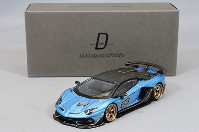 ���� DBW056A D-MODEL 1/64 ���ܥ륮���� Lamborghini �������󥿥ɡ��� SVJ 63 �֥롼�������� 