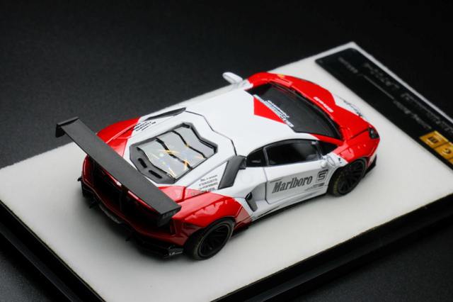 PGM 1/64 ランボルギーニ LP700 フル開閉モデル Marlboro-