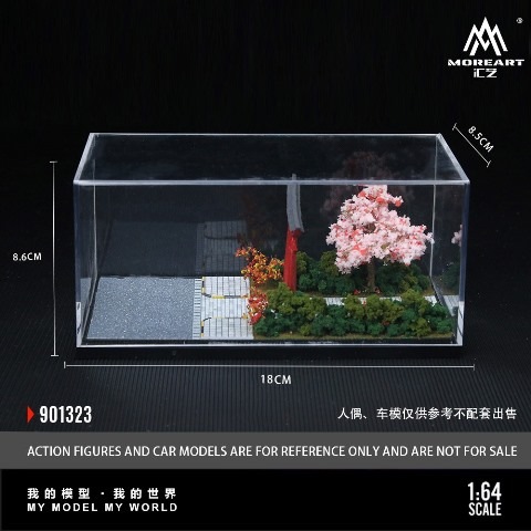 新品 MO901323 MoreArt 1/64 TORII LANDSCAPE SCENE MODEL 鳥居 神社