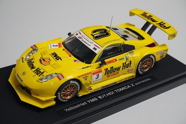 1/43 トミーテック エブロ特注 日産 イエローハット YSM モバHO