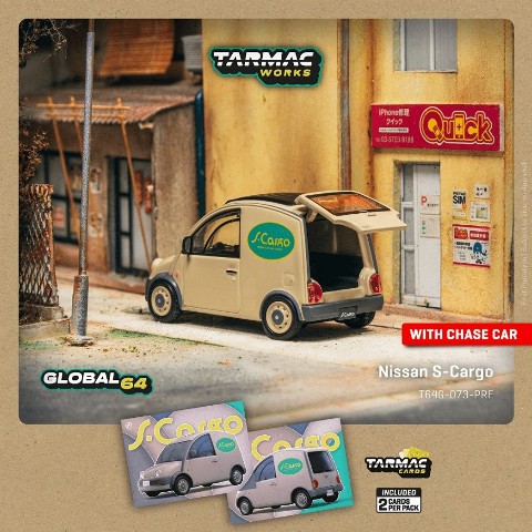 新品 T64G-073-PRE Tarmac Works 1/64 日産 Nissan S-Cargo