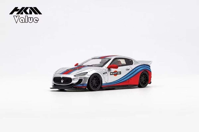 ͽ  HKM Value 1/64 ޥƥ Maserat Gran Turismo Stadale ȥ GTS Silver martini