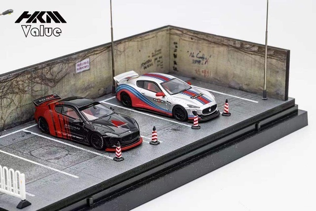 ͽ  HKM Value 1/64 ޥƥ Maserat Gran Turismo Stadale ȥ GTS Silver martini