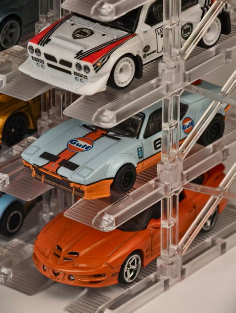 予約 Pitbox 1/64 10台収納 昇降式立体駐車場 ジオラマ 10-Bay Parking