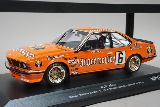 1/18 ミニチャンプス 155842506 BMW 635 CSi DPM BRUN MOTORSPORT 1984