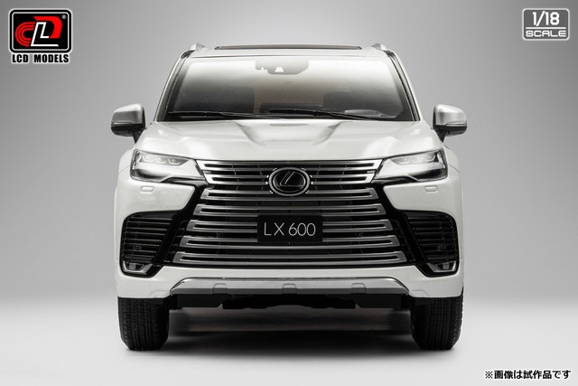 新品 LCD18021WH LCD 1/18 レクサス LX600 ホワイト , Boost Gear