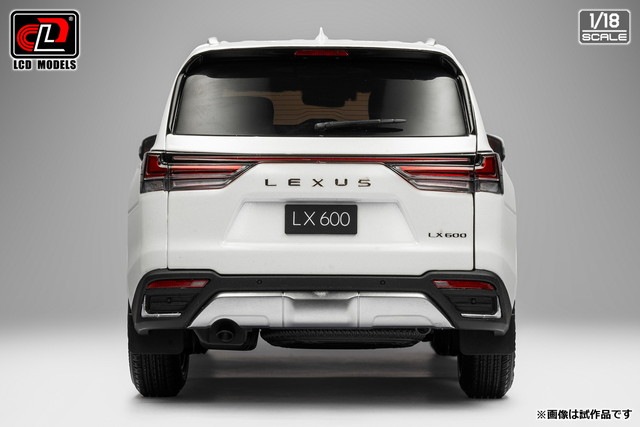 新品 LCD18021WH LCD 1/18 レクサス LX600 ホワイト , Boost Gear