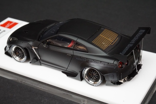 1/43 ᥤå/ɥ RB002C3 Rocket Bunny åȥХˡ R35 GT-R BBS LM type wheel ޥåȥ֥å