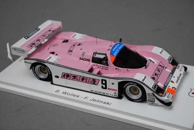 1/43 スパーク SJ082 ポルシェ 962C 1000km 富士 1989 #9 B.ウォレク