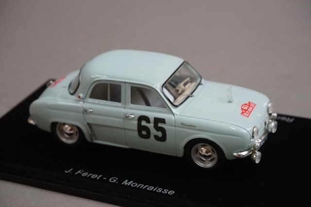 1/43 スパーク S5207 ルノー ドーフィン モンテカルロラリー 優勝 1958