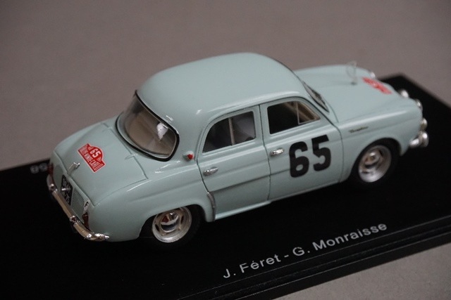 1/43 スパーク S5207 ルノー ドーフィン モンテカルロラリー 優勝 1958