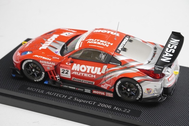 1/43 エブロ 43795 日産 モチュール オーテック Z スーパーGT500