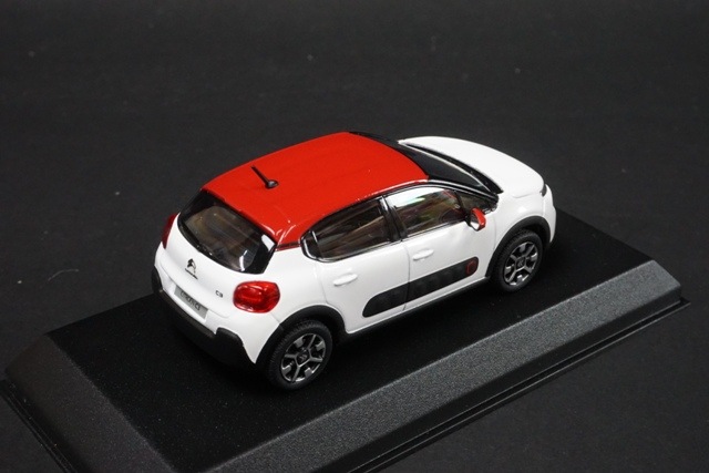 1/43 ノレブ 155267 Citroen C3 2016 Banquise White / Red