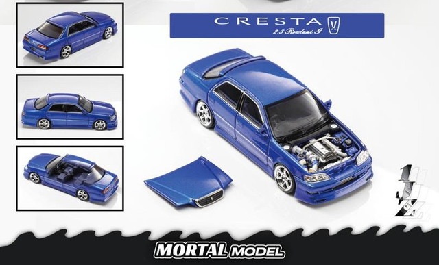 2025HEC限定 MORTAL MODELトヨタ クレスタ2.5ルーラントG 2025HEC限定 MORTAL MODELトヨタ クレスタ2.5ルーラントG ミニカー