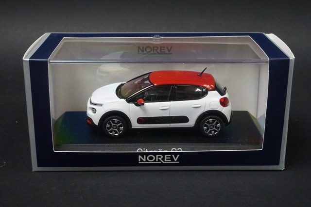 Citroën C3 2016 Banquise White & Black 1:43