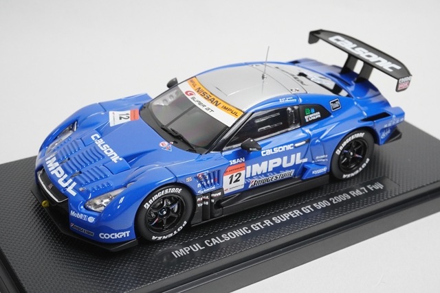 1/43 ���֥� 44233 ���� ����ѥ� ���륽�˥å� GT-R �����ѡ�GT500 Rd.7 �ٻ� 2009 #12