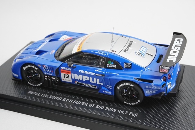 1/43 ���֥� 44233 ���� ����ѥ� ���륽�˥å� GT-R �����ѡ�GT500 Rd.7 �ٻ� 2009 #12