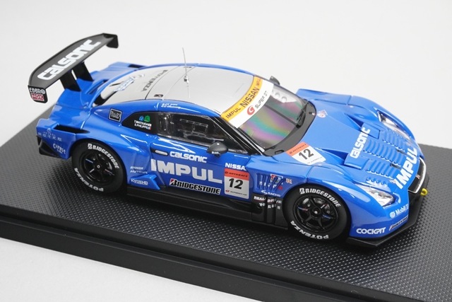 1/43 ���֥� 44233 ���� ����ѥ� ���륽�˥å� GT-R �����ѡ�GT500 Rd.7 �ٻ� 2009 #12