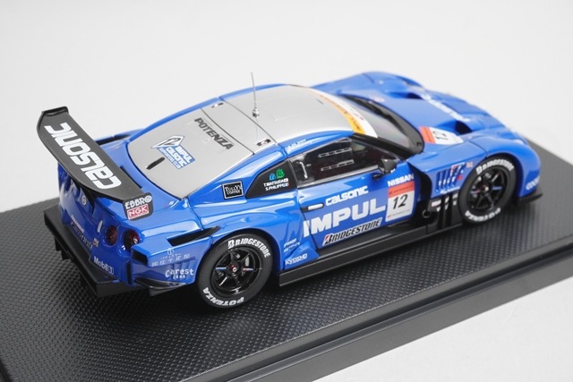 1/43 ���֥� 44233 ���� ����ѥ� ���륽�˥å� GT-R �����ѡ�GT500 Rd.7 �ٻ� 2009 #12