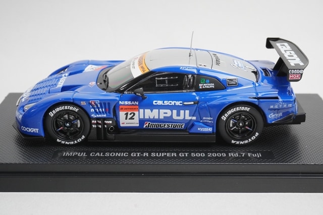 1/43 ���֥� 44233 ���� ����ѥ� ���륽�˥å� GT-R �����ѡ�GT500 Rd.7 �ٻ� 2009 #12