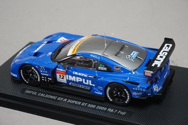 1/43 ֥ 44233 ѥ 륽˥å GT-R ѡGT 500 2009 Rd.7 ٻ #12