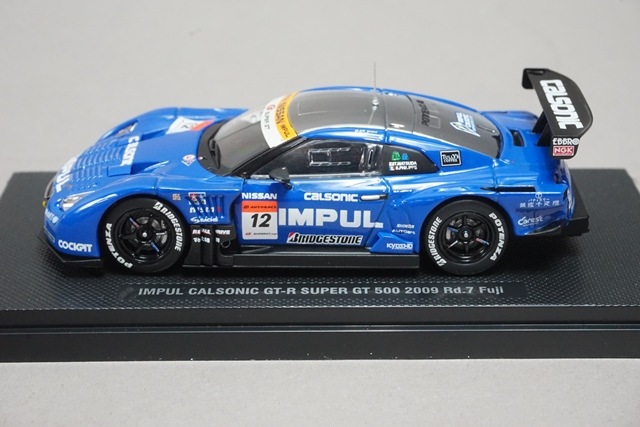 1/43 ֥ 44233 ѥ 륽˥å GT-R ѡGT 500 2009 Rd.7 ٻ #12