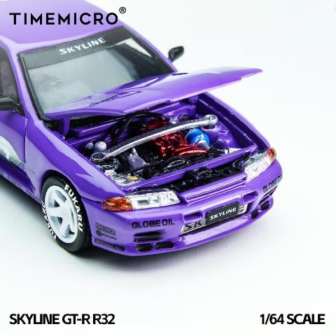 値下☆【未使用】ミニカー☆3個 予約 TM644141 TimeMicro 1/64 日産 R32 Los Santos Drift