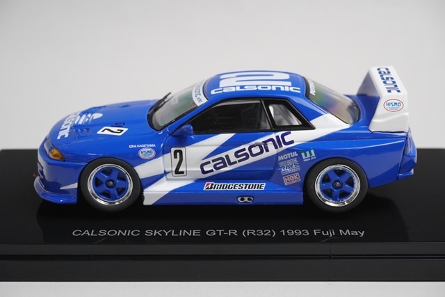 エブロ　日産 スカイラインGTR R32 エブロ 1/43 スカイライン GT-R R32 Gr.A テストカー #23