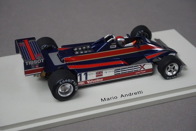 1/43 スパーク S4285 ロータス 81 モナコGP 1980 #11 M.アンドレッティ